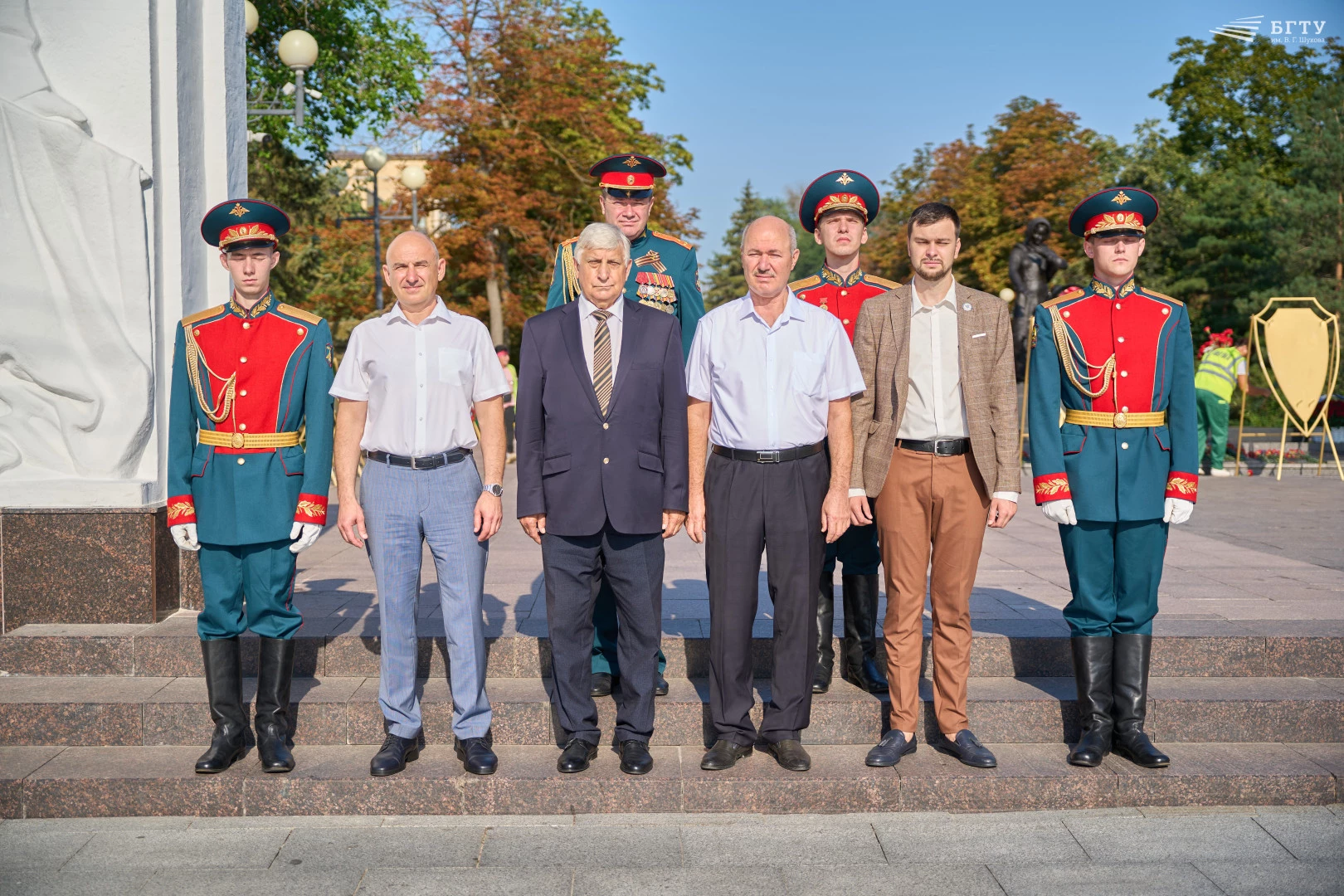 Поздравление и.о. ректора БГТУ им. Шухова Сергея Глаголева с Днем города