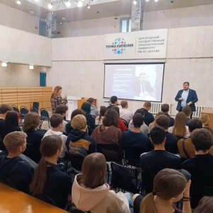 В БГТУ им. Шухова прошла встреча с депутатом Белгородской областной Думы Евгением Михайлюковым