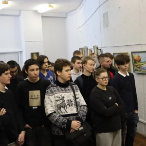 В БГТУ им. В.Г. Шухова открылась выставка художника Юрия Гусева