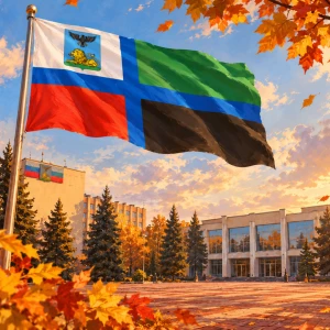 Поздравление Сергея Глаголева с Днём флага Белгородской области