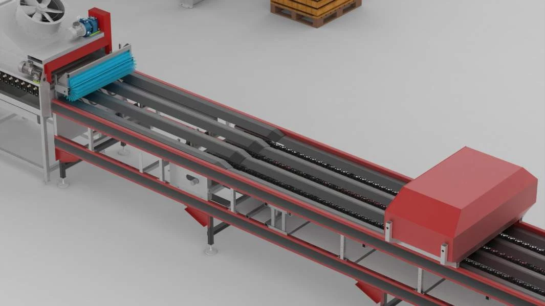 Линия сортировки плодовоовощной продукции