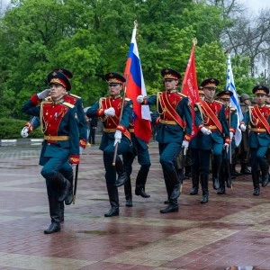 В БГТУ имени Шухова прошел праздничный парад к 9 Мая