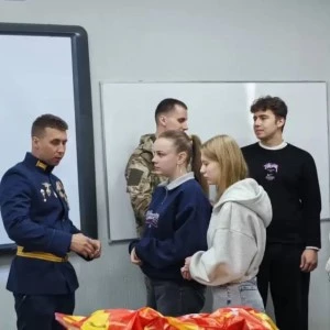 Участники СВО встретились со студентами НФ БГТУ имени Шухова