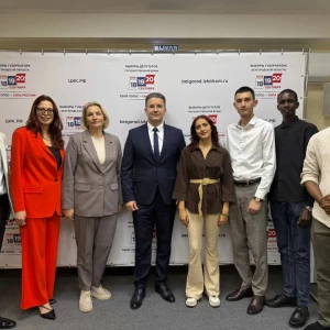 Проректор БГТУ приняла участие в рабочей встрече с наблюдателями от МПА СНГ